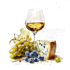 Lunch Napkin - Vin & Fromage