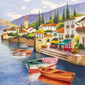 Lunch Napkin - Lago di Como