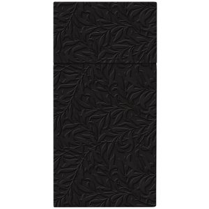 Lunch Napkin - Pocket Insp. Floral black
