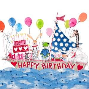 Lunch Napkin - Kid Boat Napkin