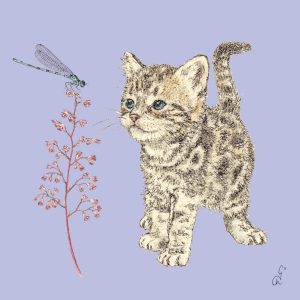 Lunch Napkin - Kitty Cat