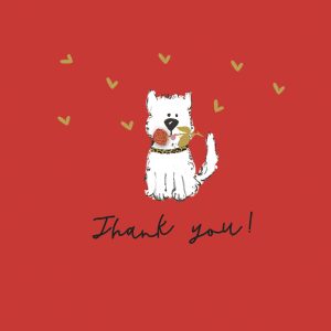 Lunch Napkin - Thank you