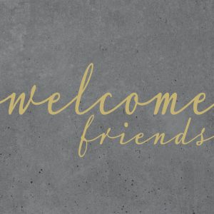 Lunch Napkin - Friends cement