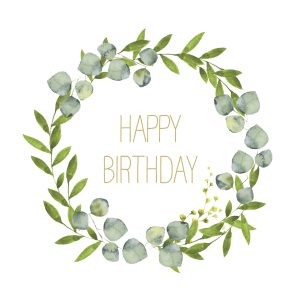 Lunch Napkin - Happy B?day