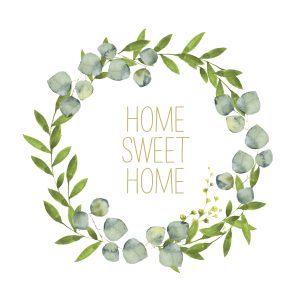 Lunch Napkin - Home Sweet Home