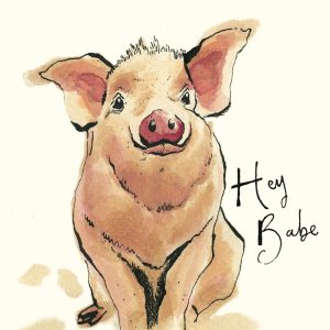 Lunch Napkin - Hey Babe