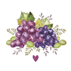 Lunch Napkin - Raisins de Cuve