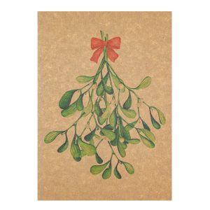 Greeting Card (Christmas) - Mistletoe Twigs RECYCLED