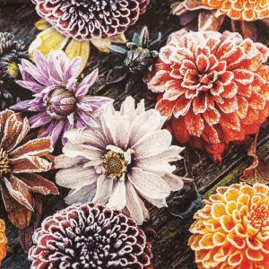 Lunch Napkin - Frosted Dahlia