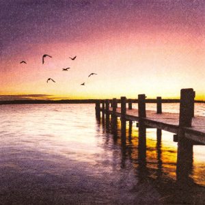 Lunch Napkin - Sunrise
