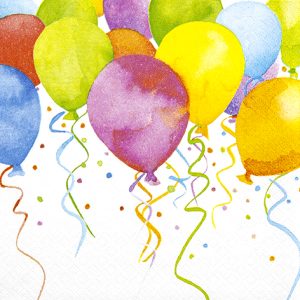 Lunch Napkin - Balloons