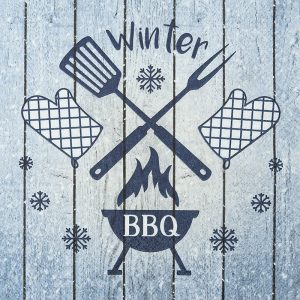 Lunch Napkin - Winter BBQ