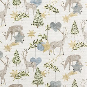 Lunch Napkin - Natural Deer