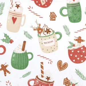 Lunch Napkin - Sweet Cups