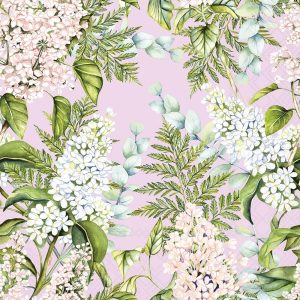 Lunch Napkin - Soft Lilacs LILAC