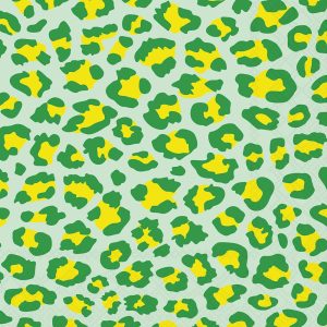 Lunch Napkin - Leopard Pattern GREEN