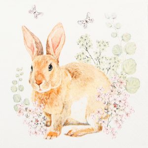 Cocktail Napkin - Rosi Rabbit