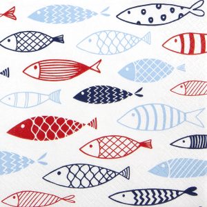 Lunch Napkin - Fish on Tour