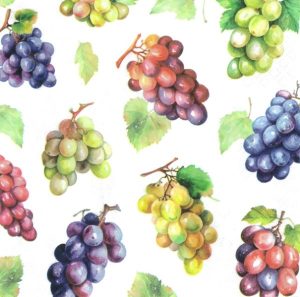 Lunch Napkin - Wine Grapes
