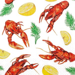 Lunch Napkin - Crawfish