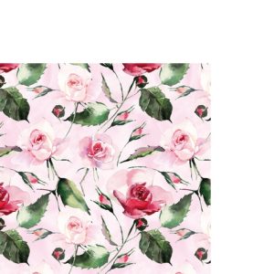 Cocktail Napkin - Powdery Roses Blush Rosé