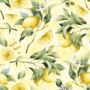 Lunch Napkin - Ripe Lemons
