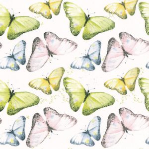 Lunch Napkin - Farfalle Felici Blush