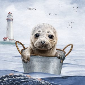Lunch Napkin - Robbie