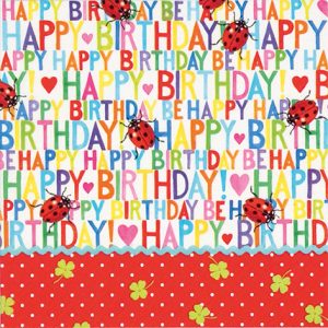 Lunch Napkin - Happy Birthday For You