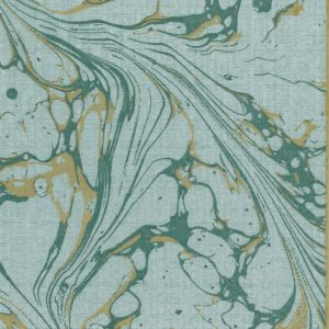 Lunch Napkin - Calacatta Oro FERN GREEN