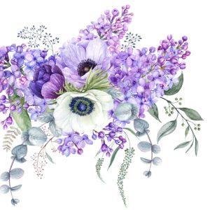 Lunch Napkin - Floraison Printaniére